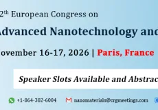 Advanced Nanotechnology and Nanomaterials(CPD Accredited)